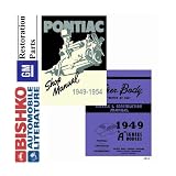 1949 1950 1951 1952 1953 1954 PONTIAC Service Manual CD by Pontiac