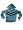 Kyds - Girls Velour Hooded Sweatshirt Jacket, Teal Green, Black (Size 5)