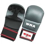 Karate Mitt/Gloves Shine PU with Snake Grain Imported Mould