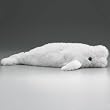 BELUGA WHALE PLUSH TOY 19" LONG