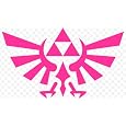 Legend of Zelda Triforce of Power 10x 6for Girl Geeks High Quality Vinyl Sticker Decal (Car/Truck,Laptop,Notebook,Bedroom,Wall)
