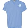 North Carolina Tar Heels (UNC) Sky Blue Reversible Scrub Top