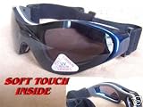 New Ski / Snowboard Goggles Blue Frame Black Lens