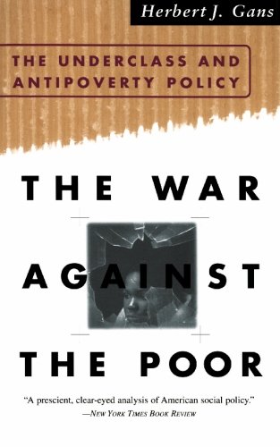 The War Against The Poor: The Underclass And Antipoverty Policy