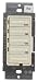 Leviton LTT30-1LT Decora 600W Incandescent/5A Resistive 5-10-15-30 Minute Preset Countdown Timer, Single Pole, Light Almond