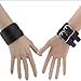 Brown 2 Layer Punk Belt Cow Leather Bracelet Wristband Cuff Bangle Gift for Men
