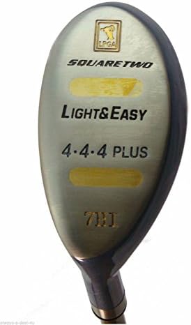 LPGA Square Two Women's Light & Easy 444 LH 4-7 Hybrids & 8-SW Irons Golf Club Set