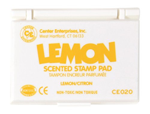 Center Enterprise CE020 Lemon Scented Stamp Pads, Yellow