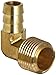 Anderson Metals Brass Hose Fitting, 90 Degree Elbow, 5/8
