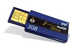 PQI 2GB I-Stick Pro 220 Intelligent Stick Pro 220x Slim USB2.0 Flash Memory Pen Drive: BD15-2038-01F1 (Retail)