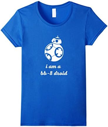 Women's i am a bb-8 droid Small Royal Blue