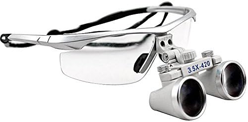 DENEST 3.5X 420mm Dental Surgical Binocular Loupes Surgical Medical Dental Lab