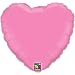 Folienballon Herzballon 45 cm, rosa