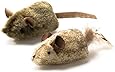 OurPets Play-N-Squeak Twice the Mice Cat Toy, 2pc