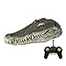 GoolRC Flytec V005 RC Boat 2.4G Remote Control Electric Racing Boat for Pools with Simulation Crocodile Head Spoof Toy