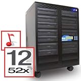 12 Target SATA CD+G Karaoke Duplicator + Built-In 500GB HDD + FREE USB 2.0 Connection