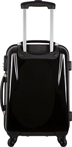 France Bag Cabin Suitcase Luggage Brasilia (Black)