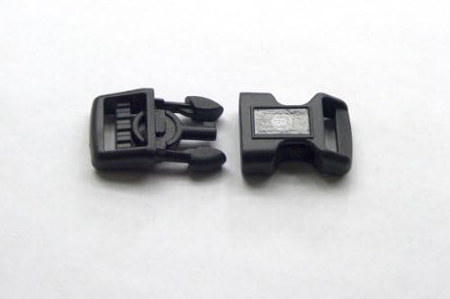 IronHawk Security - 5/8" Paracord Survival Bracelet Heavy Duty Buckle with Re-usable Handcuff Key