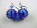 Venetian Spirals Earrings (Blue)