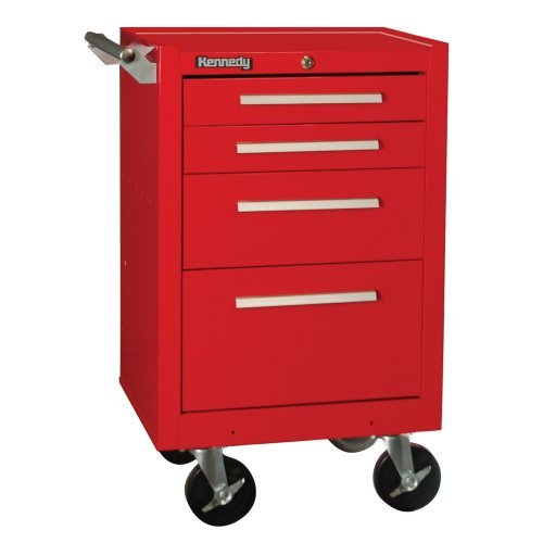 Kennedy Do-It-Yourselfer 4 Drawer - Red