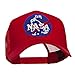 Lunar Landing NASA Patched Mesh Back Cap - Red