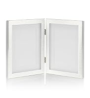 Silver Plated Double Photo Frames 10 x 15cm (4 x 6