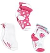 Robeez Baby-Girls Newborn 3 Pocket 3-D Flower Sock