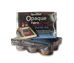 Speedball Opaque Fabric Screen Printing Starter Set