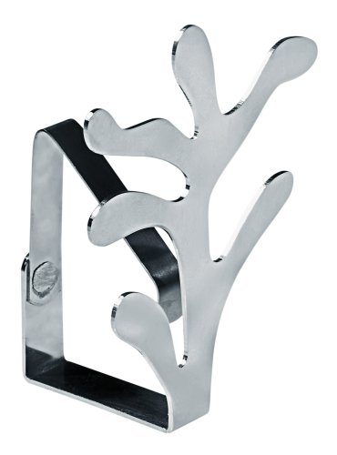 Alessi ESI06SET \"MEDITERRANEO\" Tischtuchklammer, 2 tlg. aus Edelstahl Preisvergleich