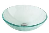 Fontaine Magic Illusion Glass Vessel Bathroom Sink - FSA-VS-BN6066