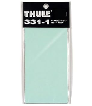 【クリックで詳細表示】THULE スーリー TH331-1 プロテクションシート4枚セット ルーフオン用傷防止シール： 車＆バイク