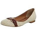 Corso Como Women's Fara Flat,Brown Natural,8 M