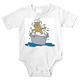 Onesie with bath, cat, tub, bubble, soap, pet by SHOPZEUS