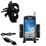 Samsung SCH-i730 Auto Vent Holder with Car Charger - Uses Gomadic TipExchange
