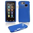 LG Versa VX9600 PREMIUM Trans. Dar Blue Silicon Skin Case