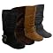 Women's Glaze by Adi Slouchy Boots with Side Accent Buckles