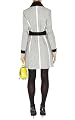 Colorblock Texture Mix Coat