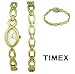 Timex Ladies Watch UG0086Q4 Gift Box includes Gold Watch and Bracelet