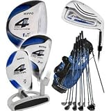 NEW Hippo Golf OS4 17pc Complete Club Set (Red)
