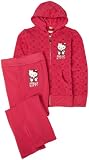 Hello Kitty Girls 7-16 French Terry Active Set,Fuchsia Purple,12