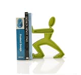 James the Bookend in Lime Green