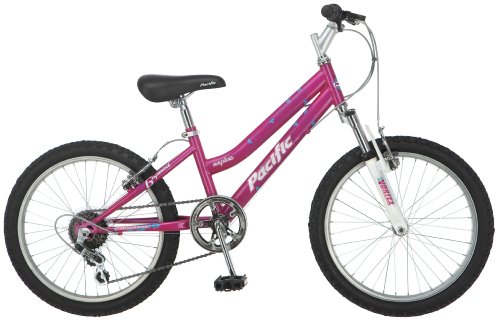 Pacific Girl's Exploit Mountain Bike, Pink, One Size