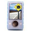 yooZoo Silicone Skin Case for Microsoft Zune 30GB with Screen Protector and Workout Armband - Horizon Blue