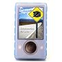 yooZoo Silicone Skin Case for Microsoft Zune 30GB with Screen Protector and Workout Armband - Horizon Blue