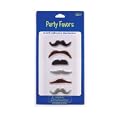 Top Secret Moustaches Asst. (6 Count)