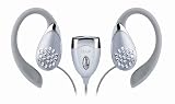 iLuv i81SIL Crystal Hands-Free Ear Clips with In-Line Microphone and Volume Control for the iPhone (Silver)