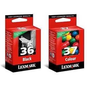 Lexmark 36 Black & 37 Colour Ink Cartridge