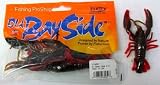 Lindy "Old BaySide" 4" CrawFish Dk Red/Red - 5 pk