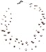 Collier satellite de perles naturelles 3 rangs