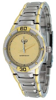 Q&Q #5218-400Y Men's Two Tone Sports Analog Watch